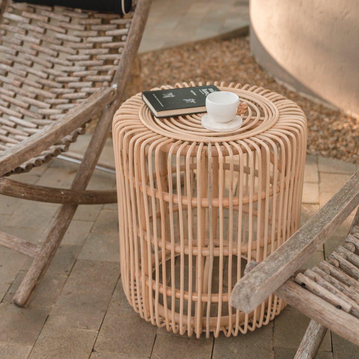 Rotan Bijzettafel