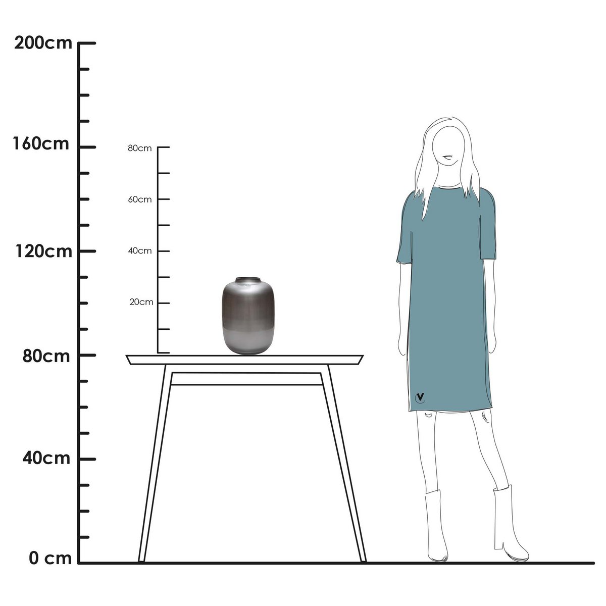 Vaas Artic Silver | 2 varianten