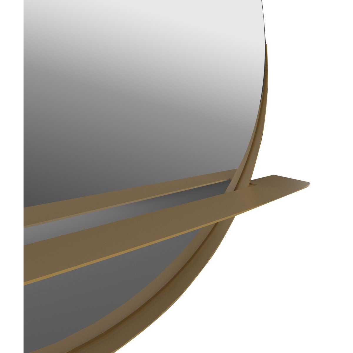 Spiegel Alien 60 cm - Goud