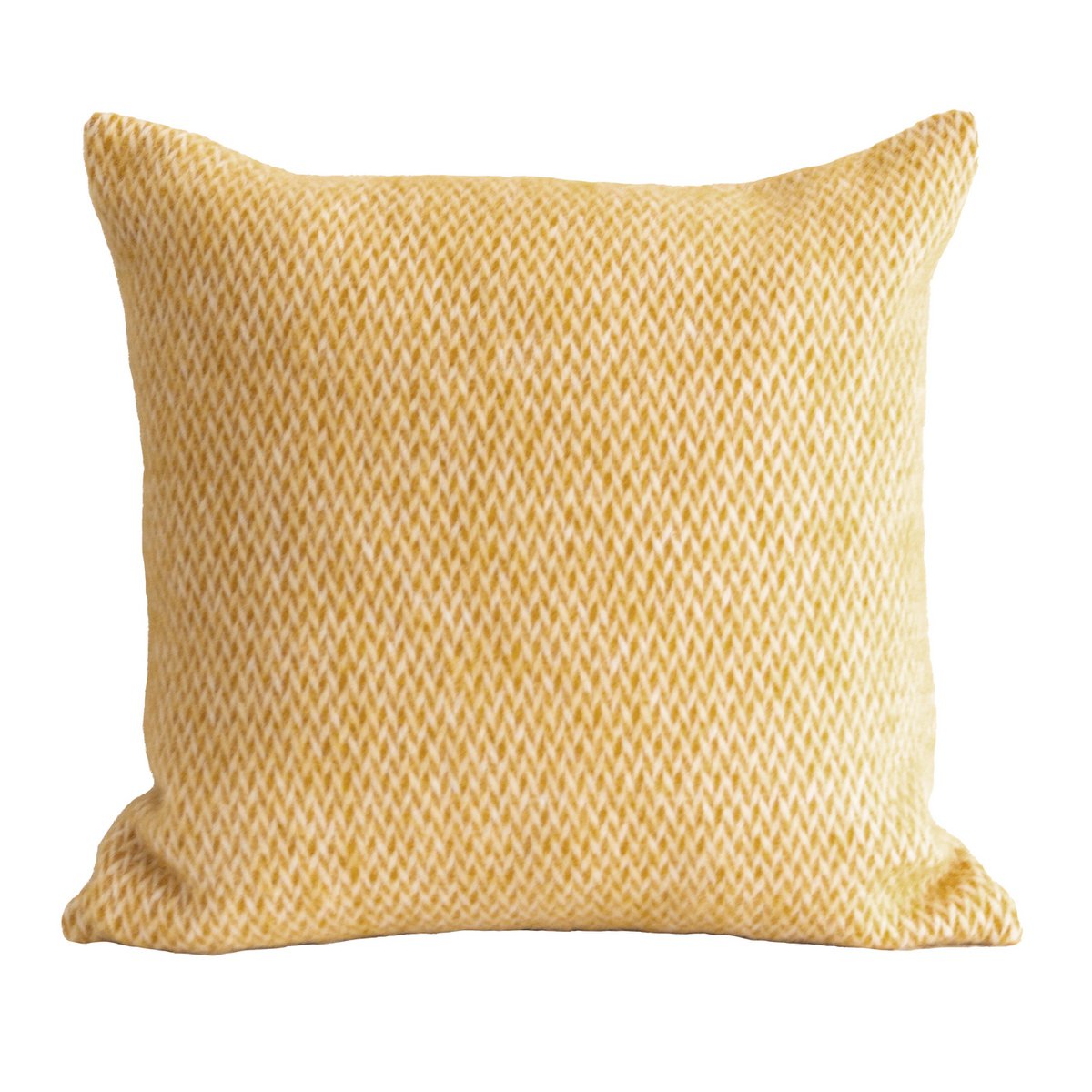 Fanny Wool Kussen Geel