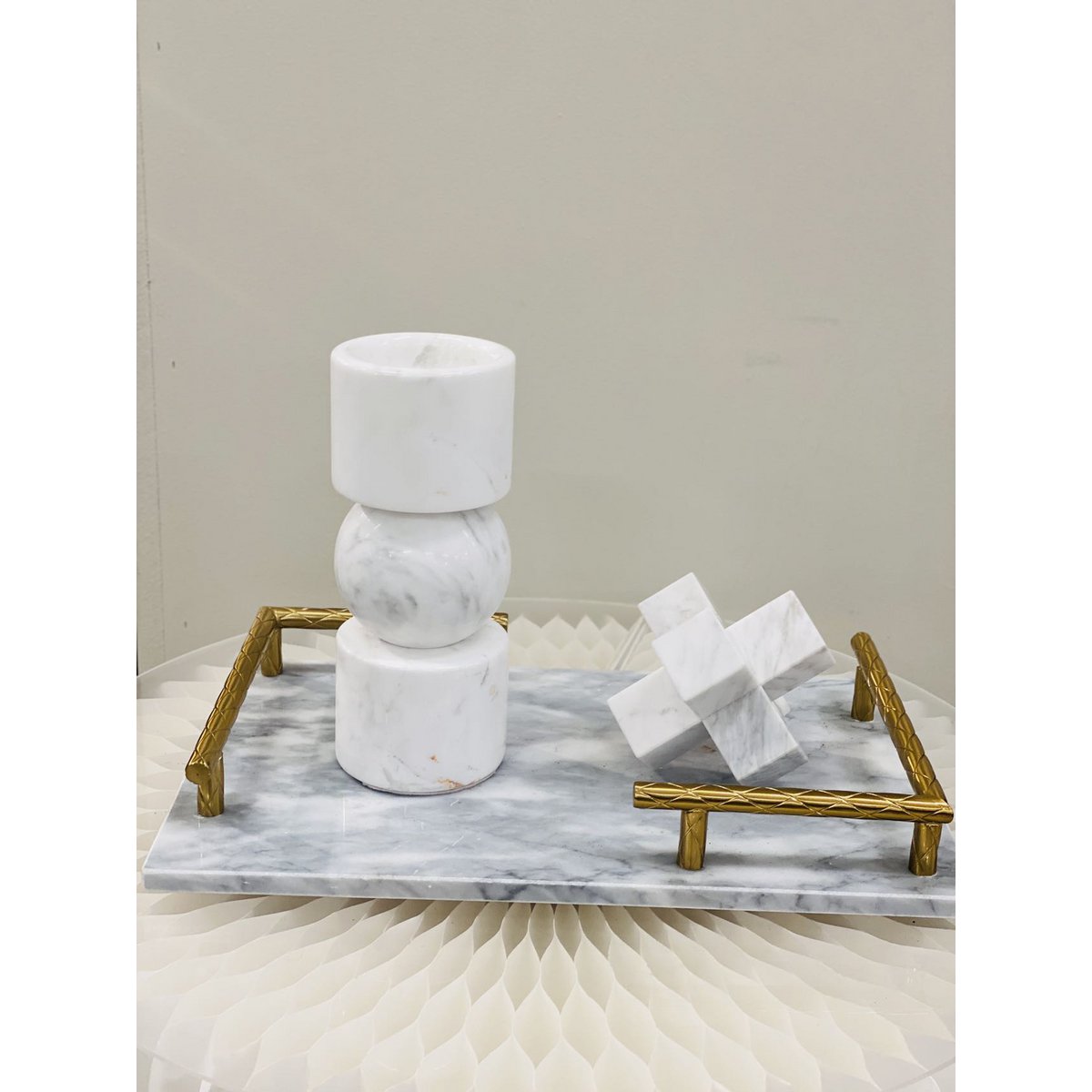 Licht luxe - marmeren kruis