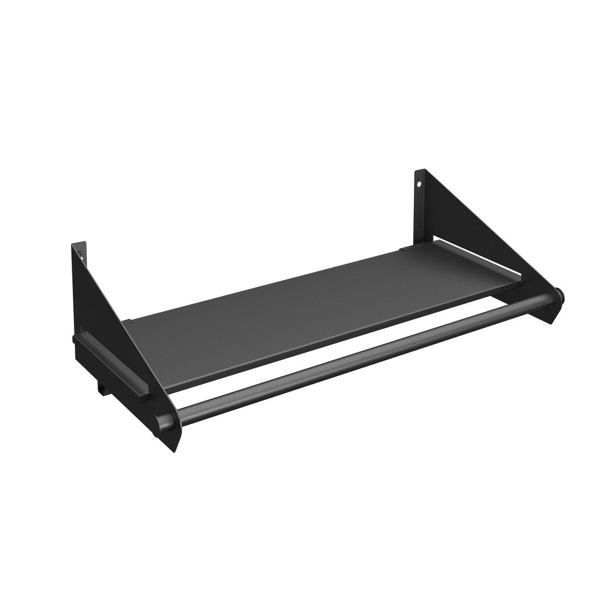 Wandkapstok Switch - 9 haken - Zwart