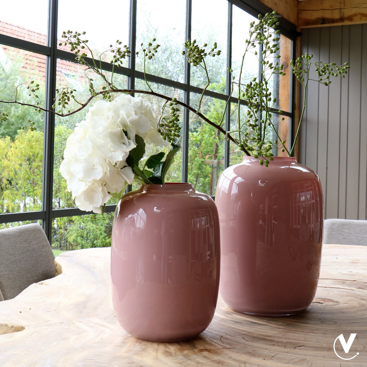 Vaas Artic Pastel pink | 2 varianten