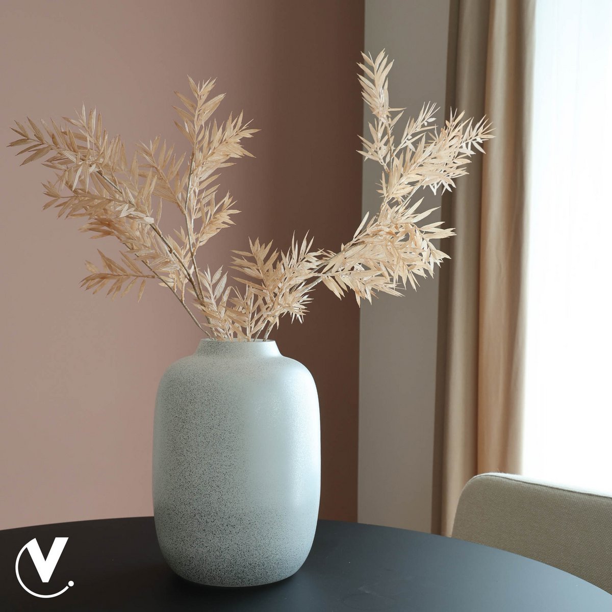 Vaas Artic sparkle silver | Ø21 x H29