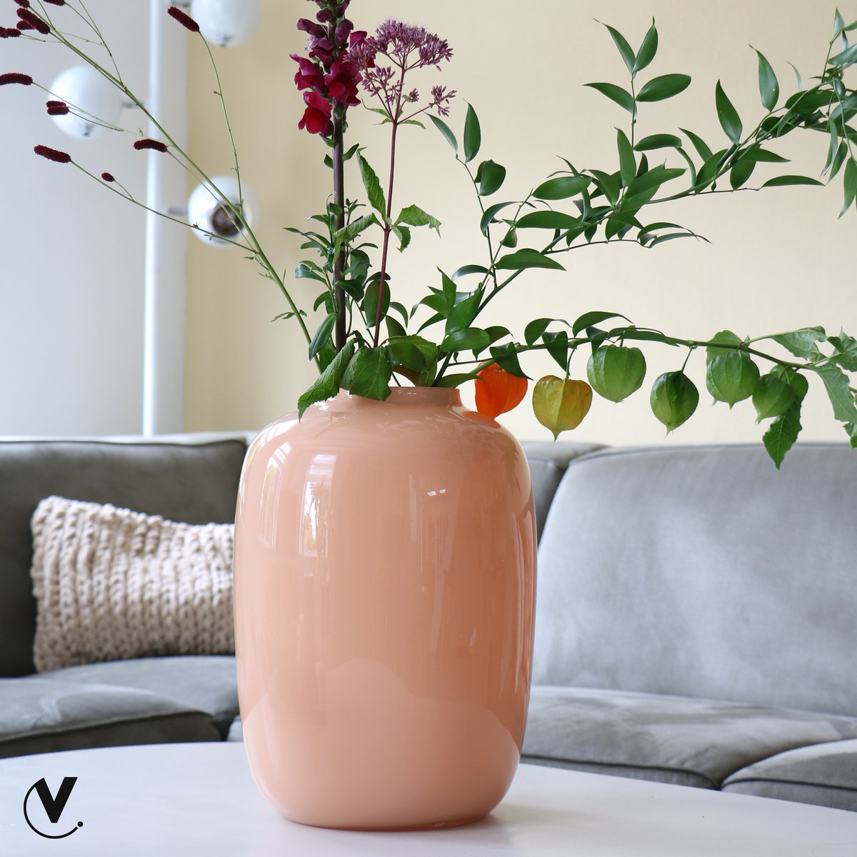 Vaas Artic Pastel peach | 2 varianten