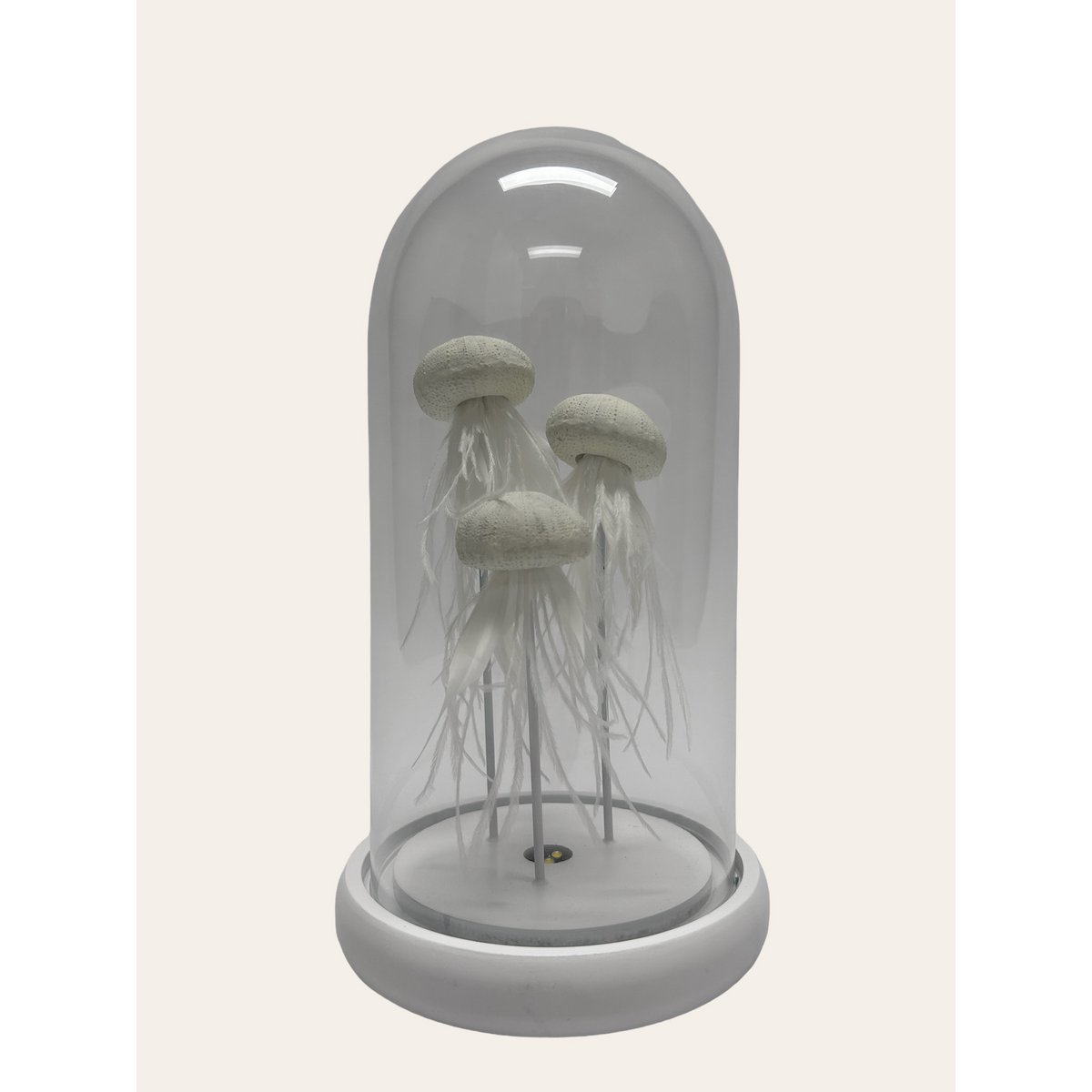 Kwallen lamp - Wit