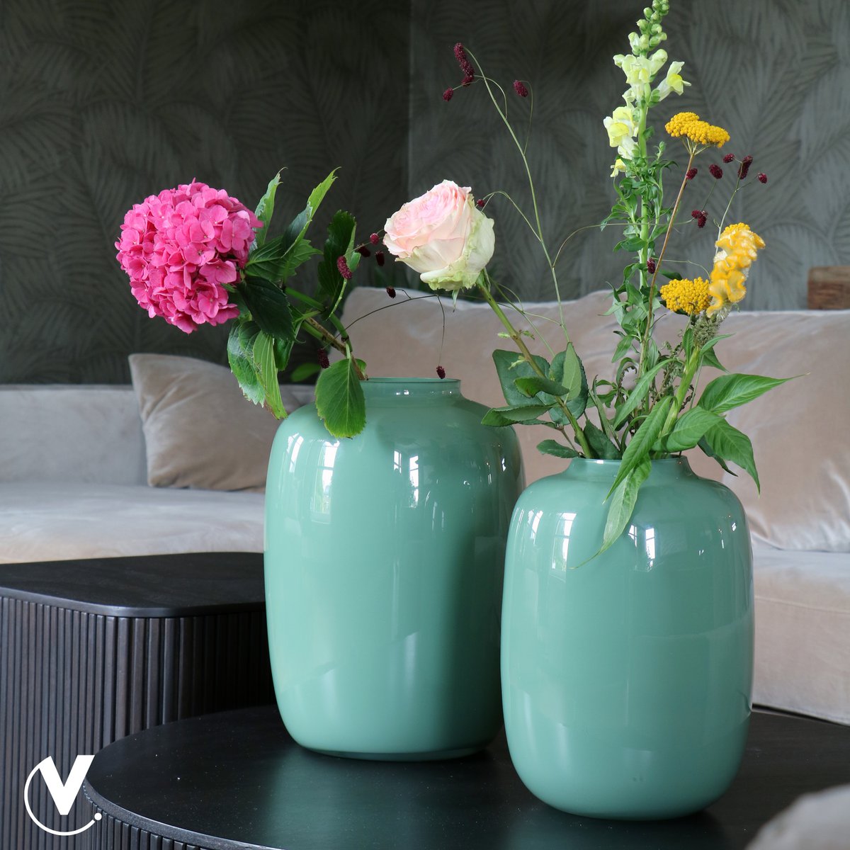 Vaas Artic Pastel green | 2 varianten