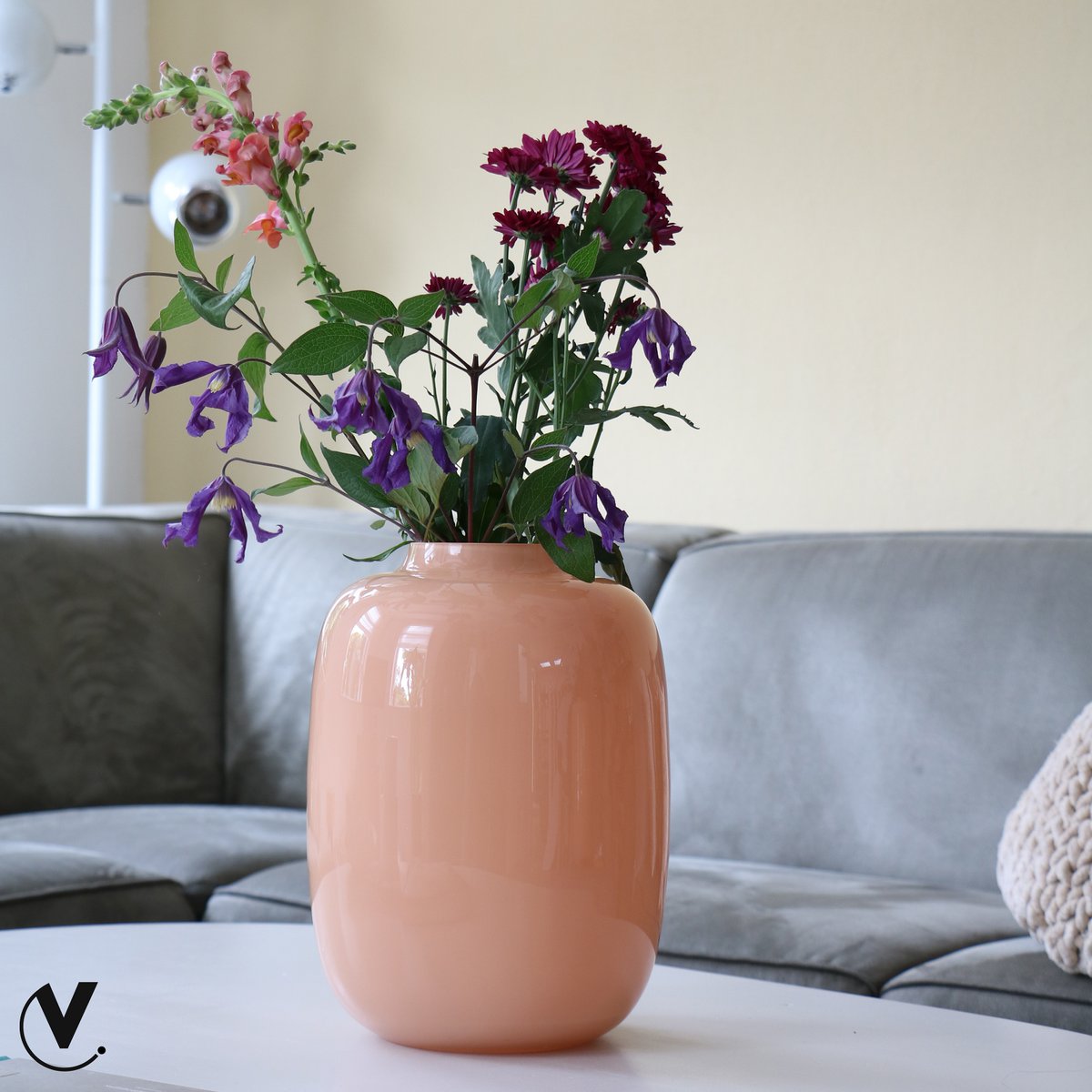 Vaas Artic Pastel peach | 2 varianten