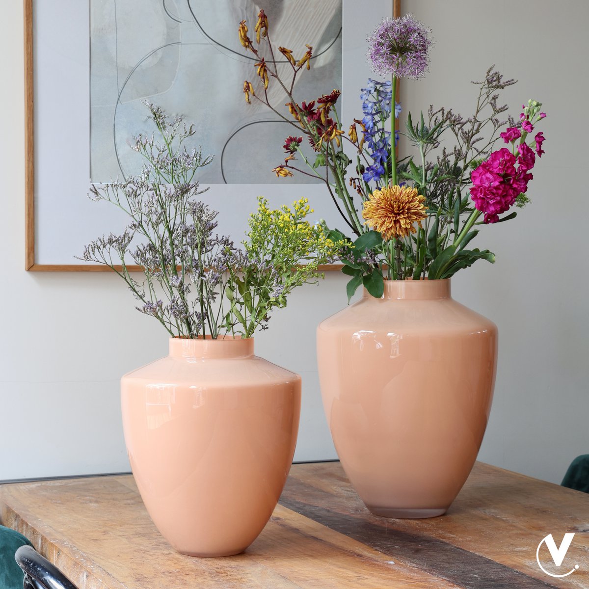 Vaas Tugela Pastel peach | 2 varianten