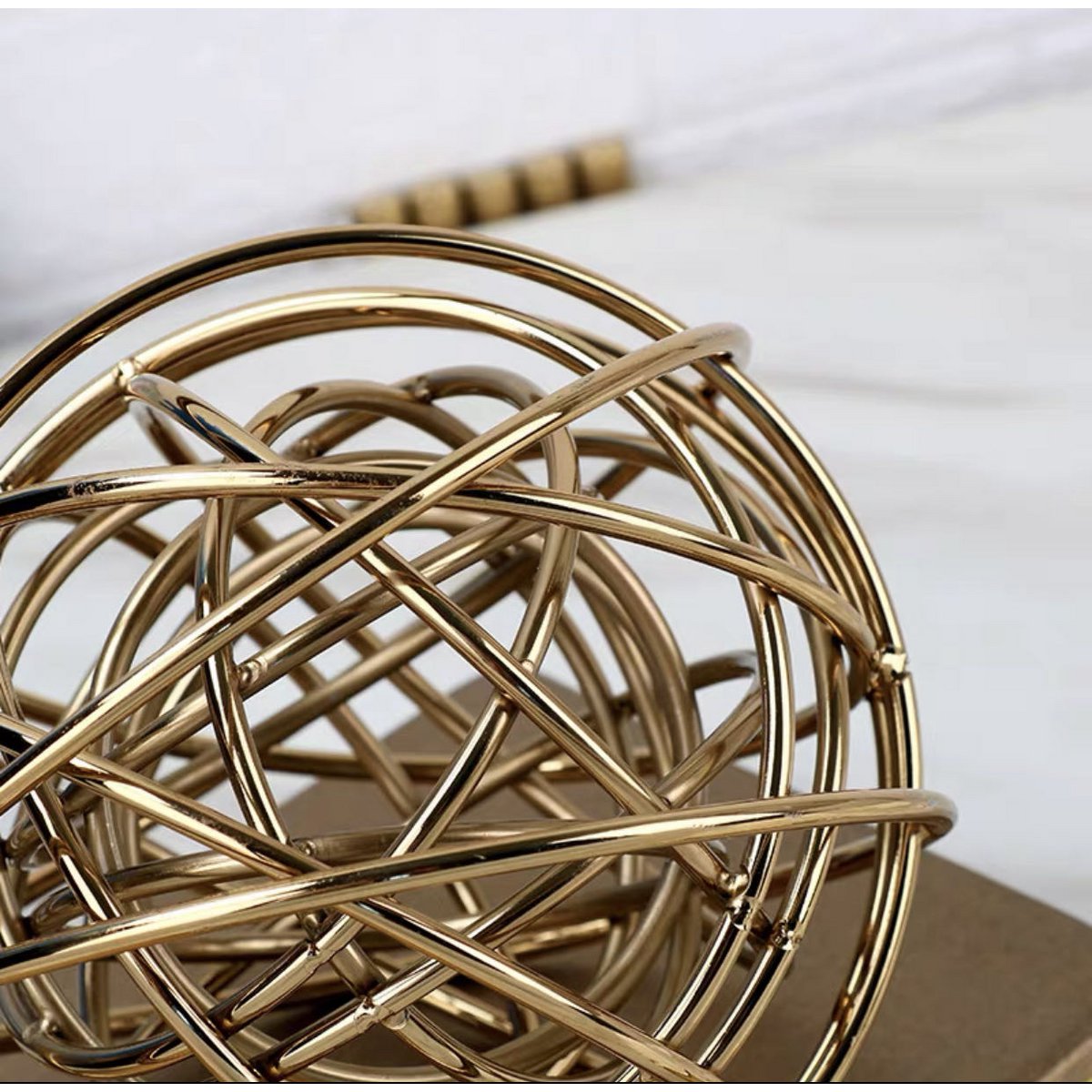 Lichtmetalen knoop - Beeld