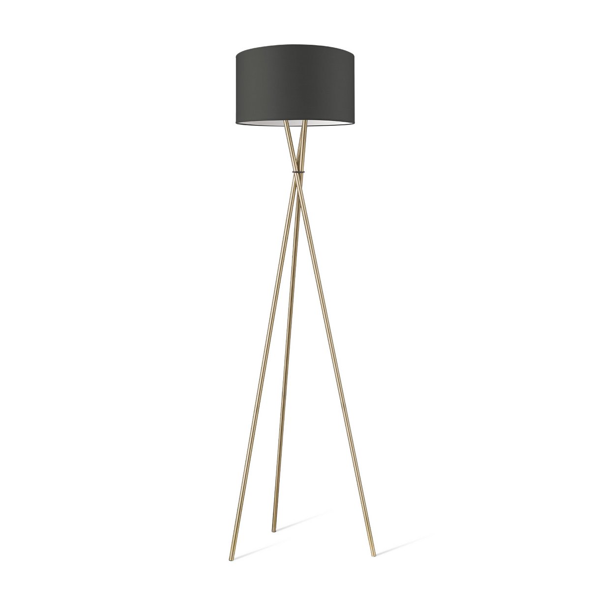 Vloerlamp Bling - Antraciet - 166cm