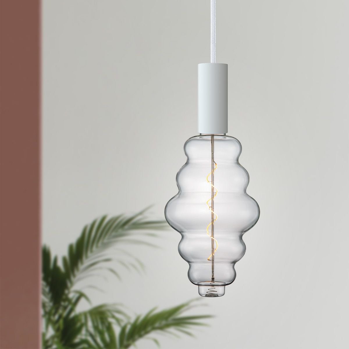 Dimbare Led Cloud Spiraal E27 4W 280lm 3000k