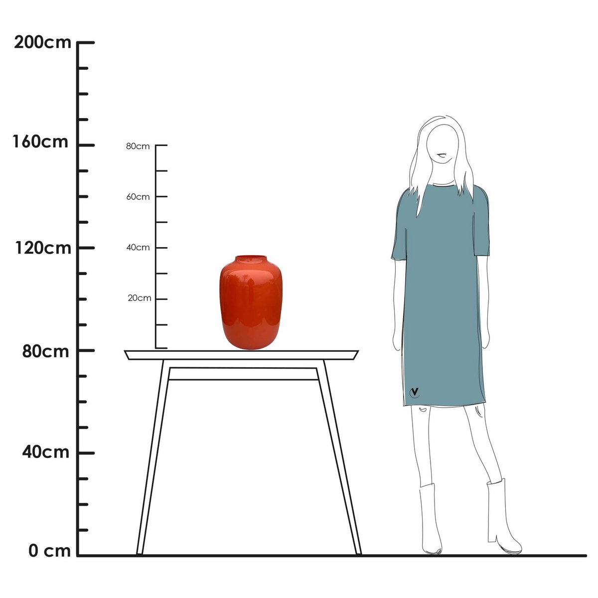 Vaas Artic Orange | 2 varianten