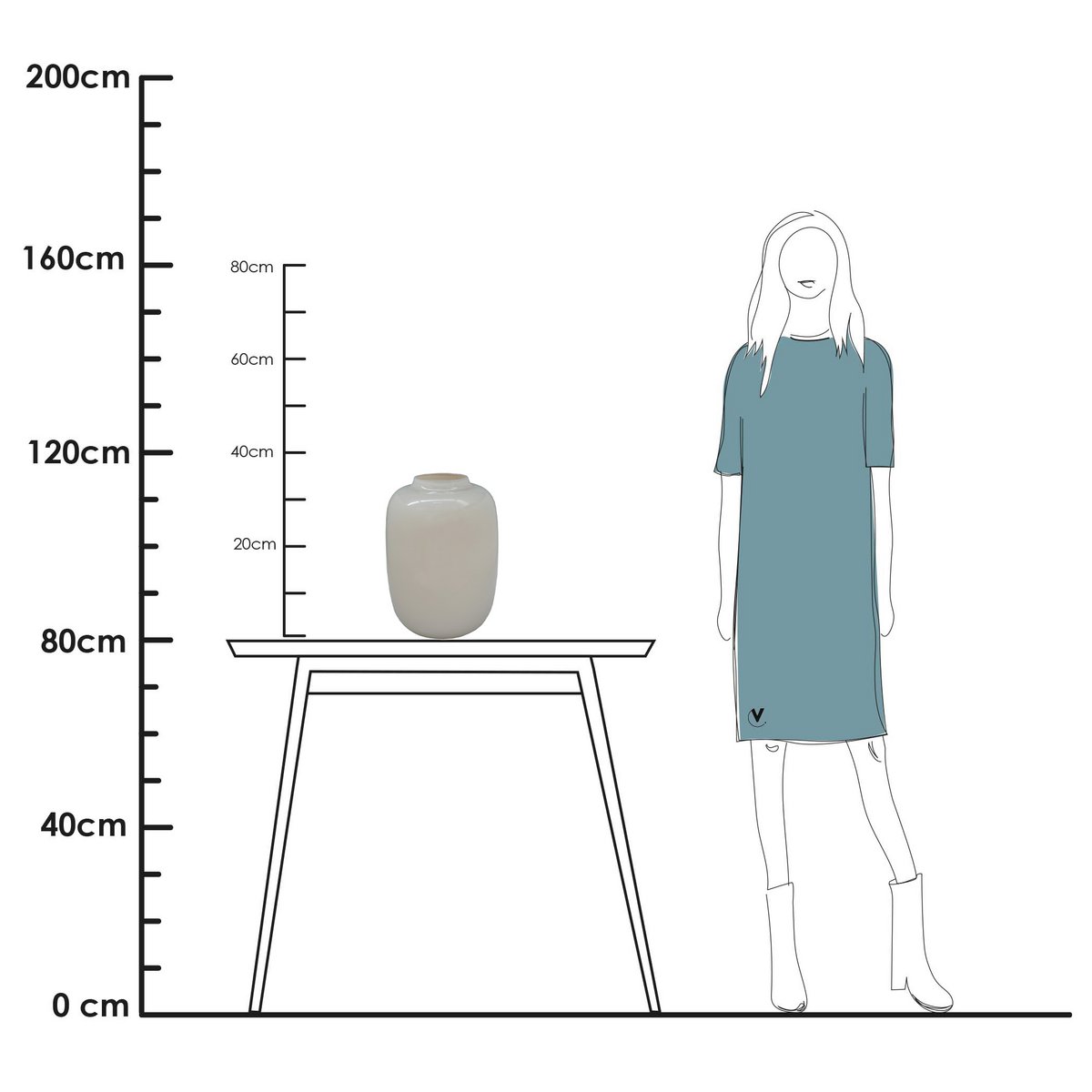 Vaas Artic ivory | 2 varianten