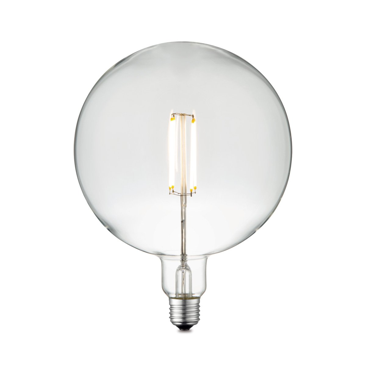 Dimbare LED Globe light lamp E27 4W 440Lm 3000K Carbon