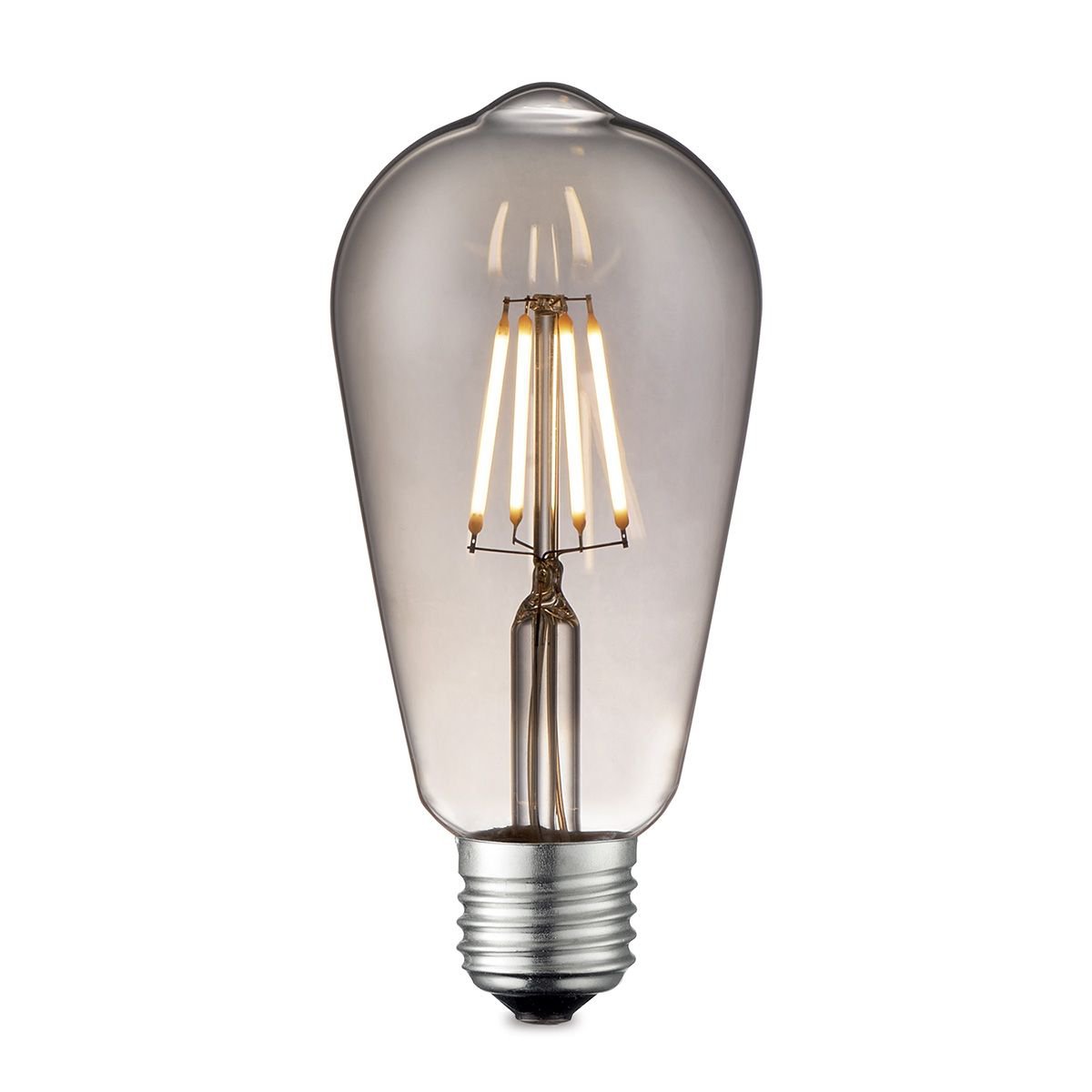 Dimbare Led Druppel E27 ST64 6W 160Lm 1800K Helder