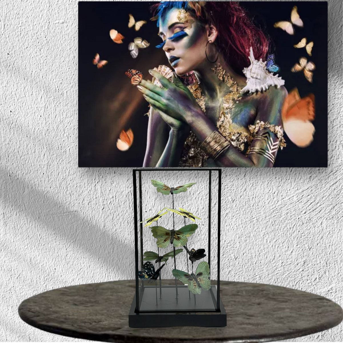 Natuurlijke vlindershow - Expositie