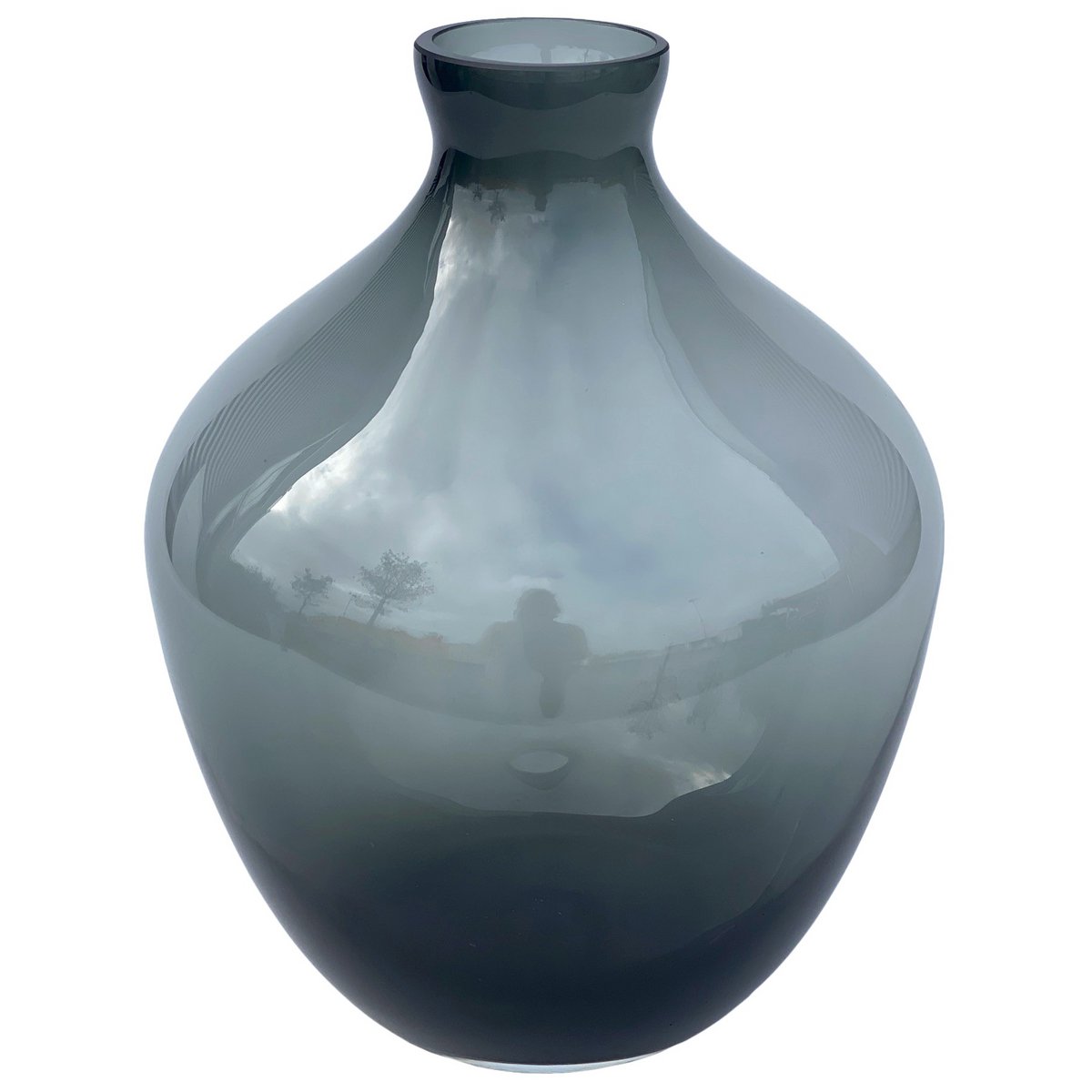 Traun grey Ø23,5 x H30 cm