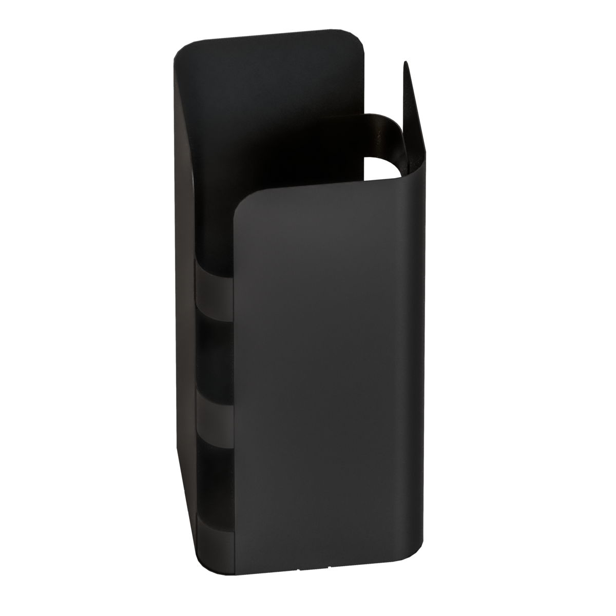 Paraplubak Curvy  - Zwart