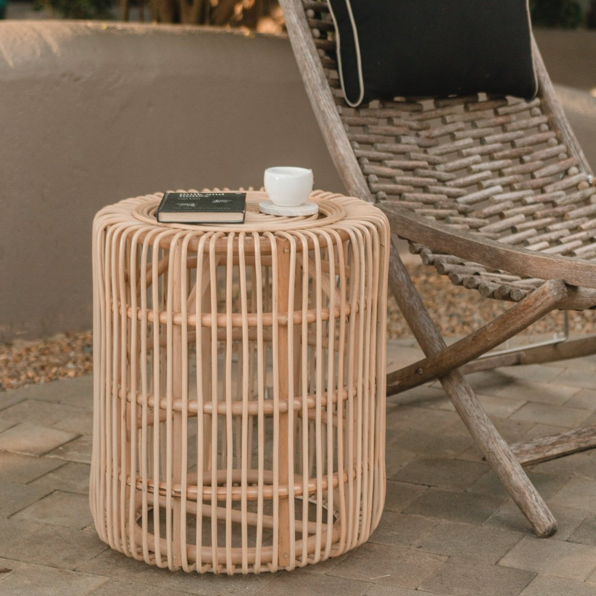 Rotan Bijzettafel