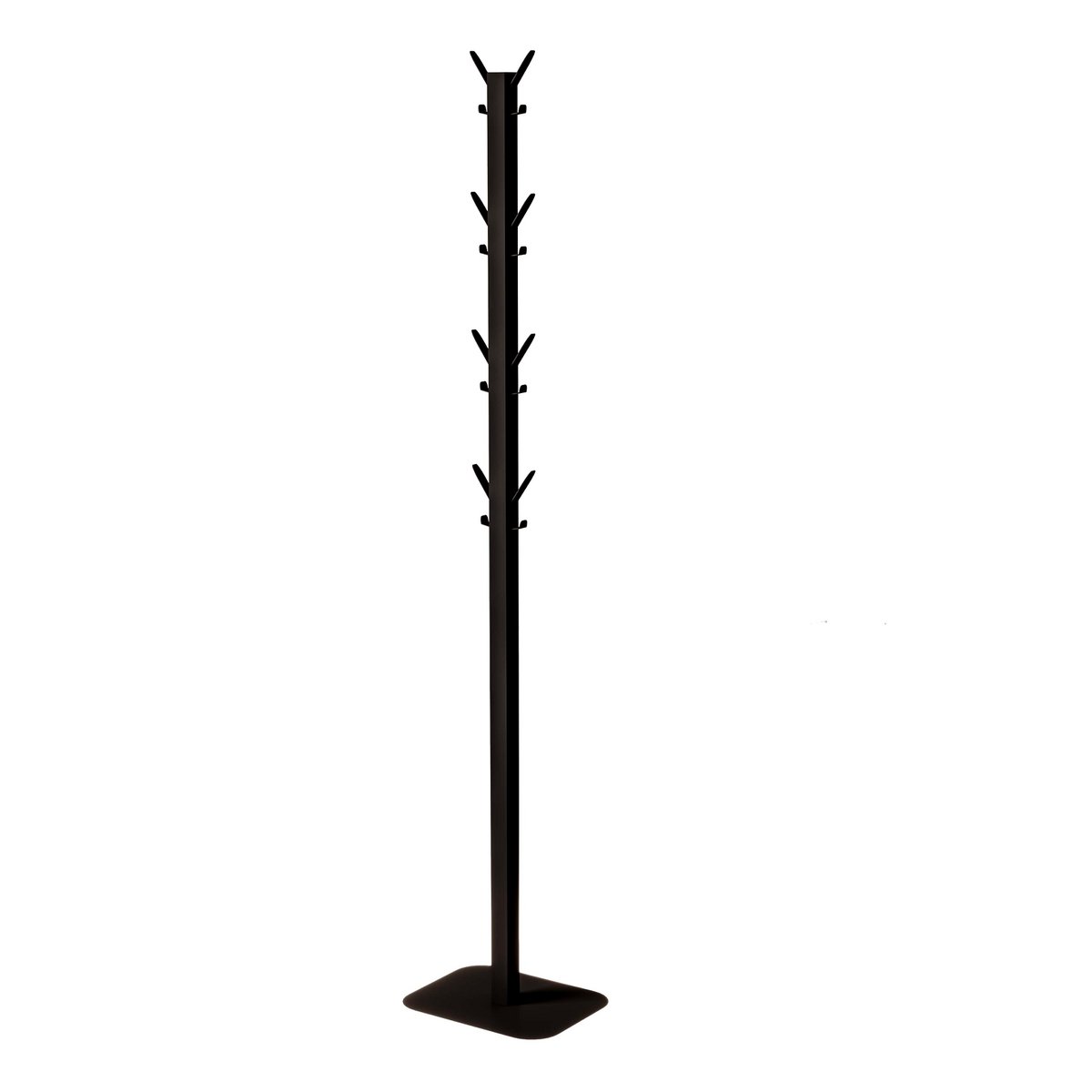 Staande kapstok Atomy - 16 haken - Zwart