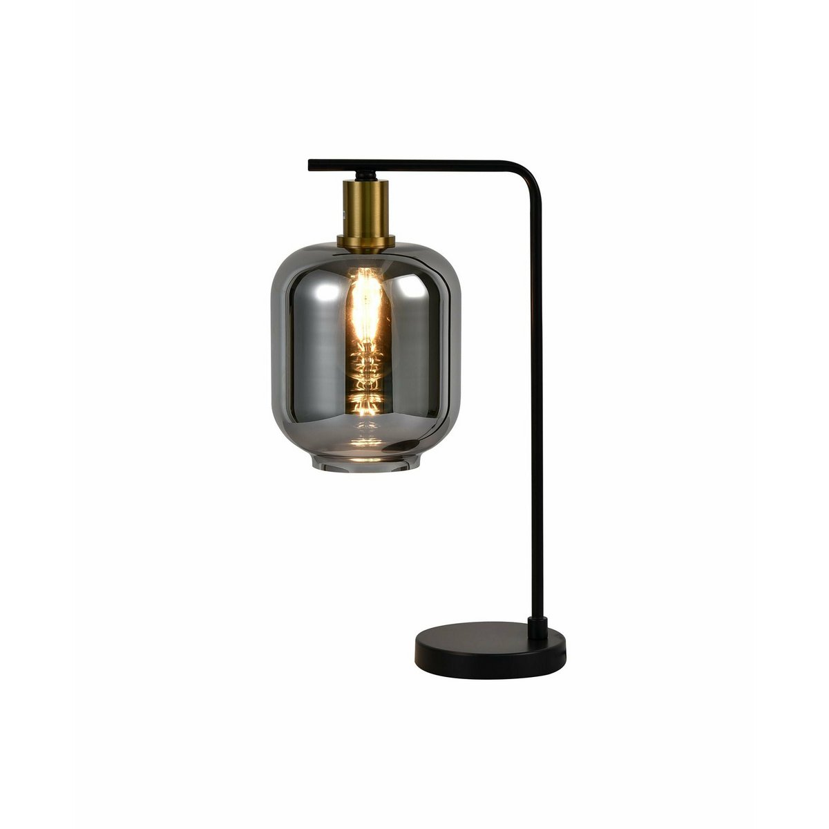 Tafellamp Lily Smoke Glass