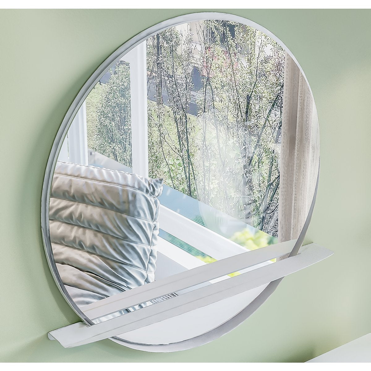 Spiegel Alien 80 cm - Wit