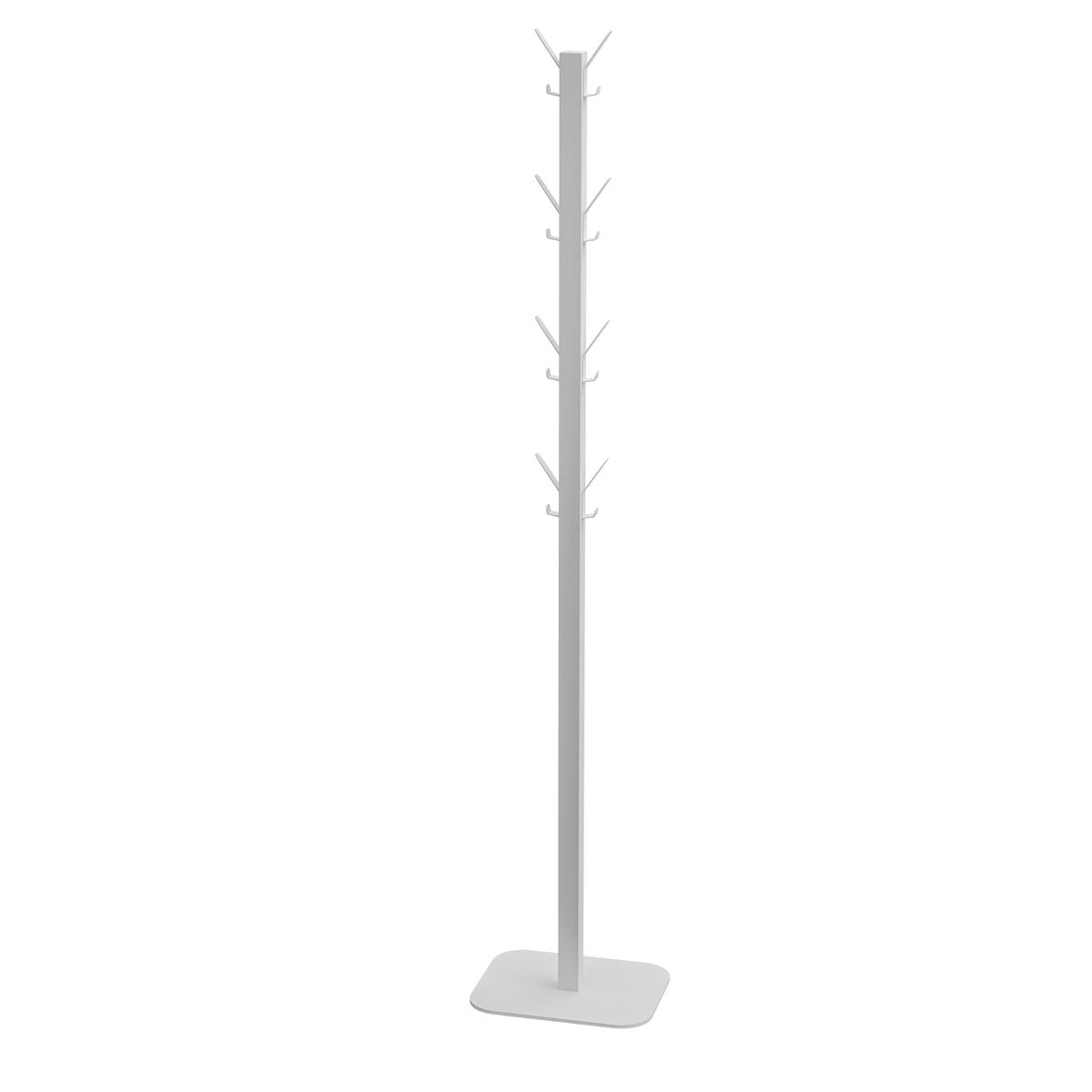 Staande kapstok Atomy - 16 haken - Wit
