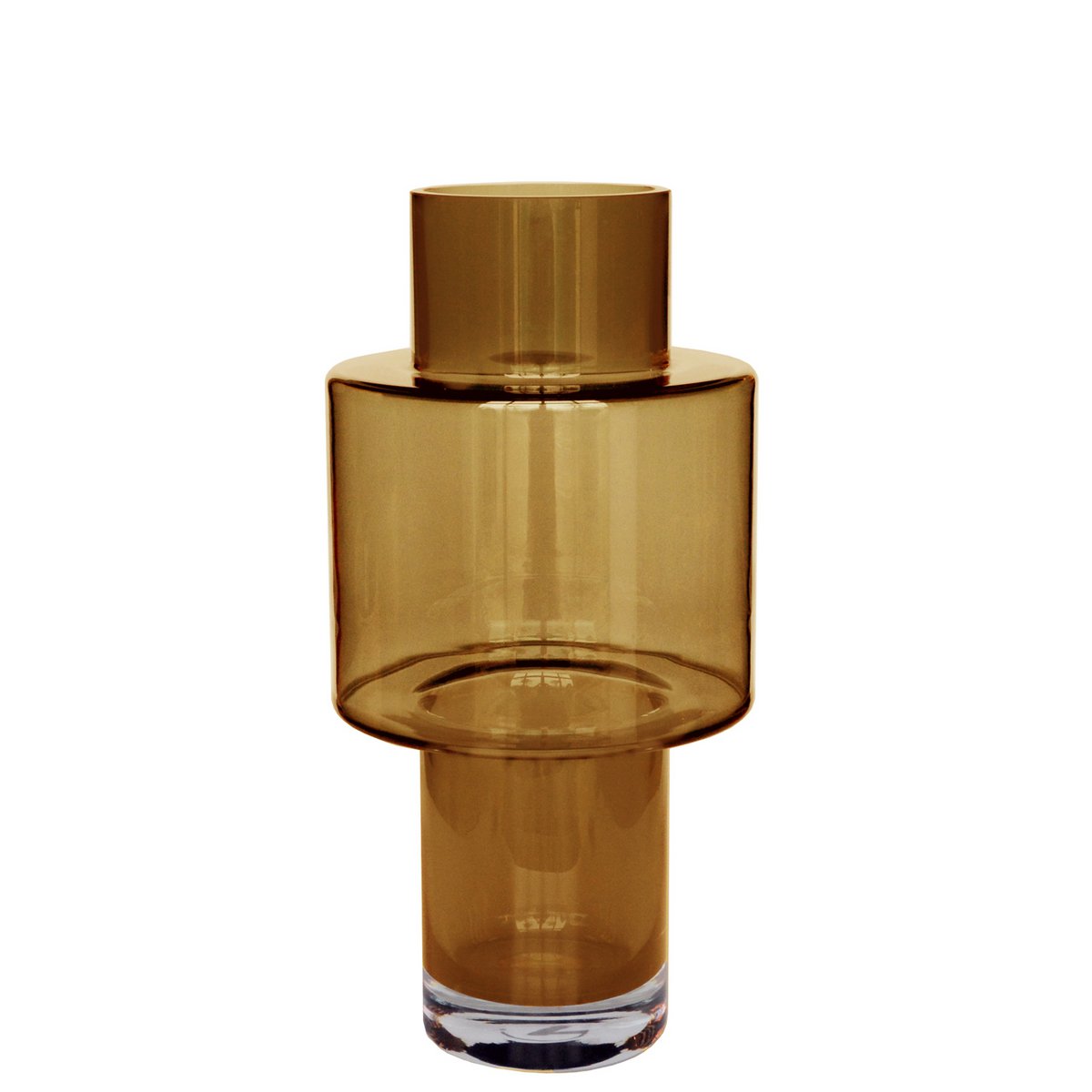 Vaas Juba cognac - Ø20 x H40 cm