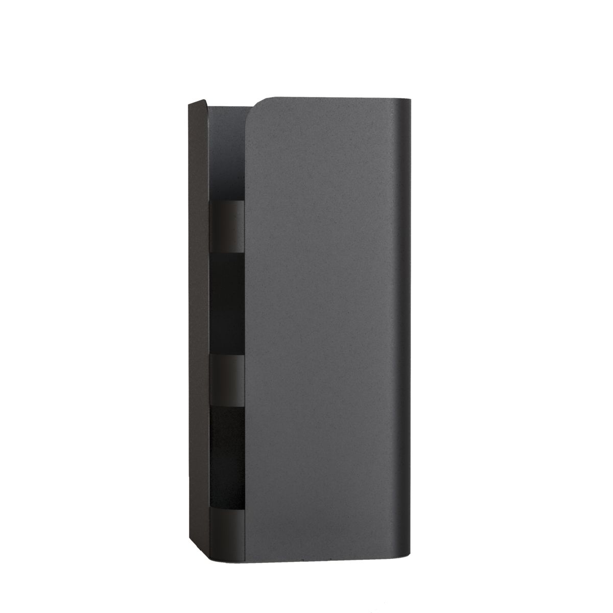 Paraplubak Curvy  - Zwart