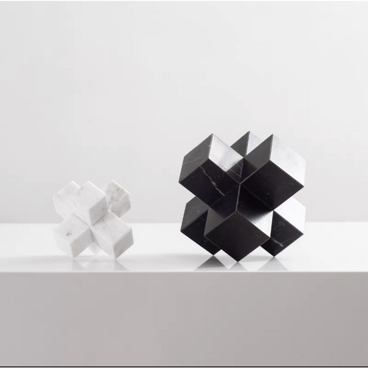 Licht luxe - marmeren kruis