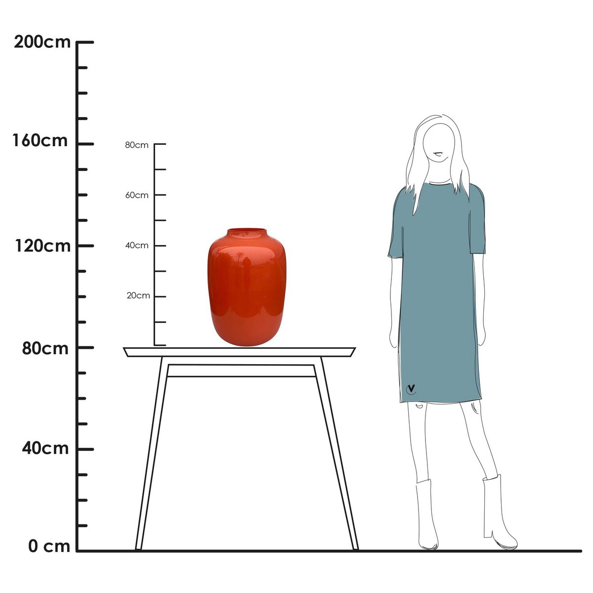Vaas Artic Orange | 2 varianten