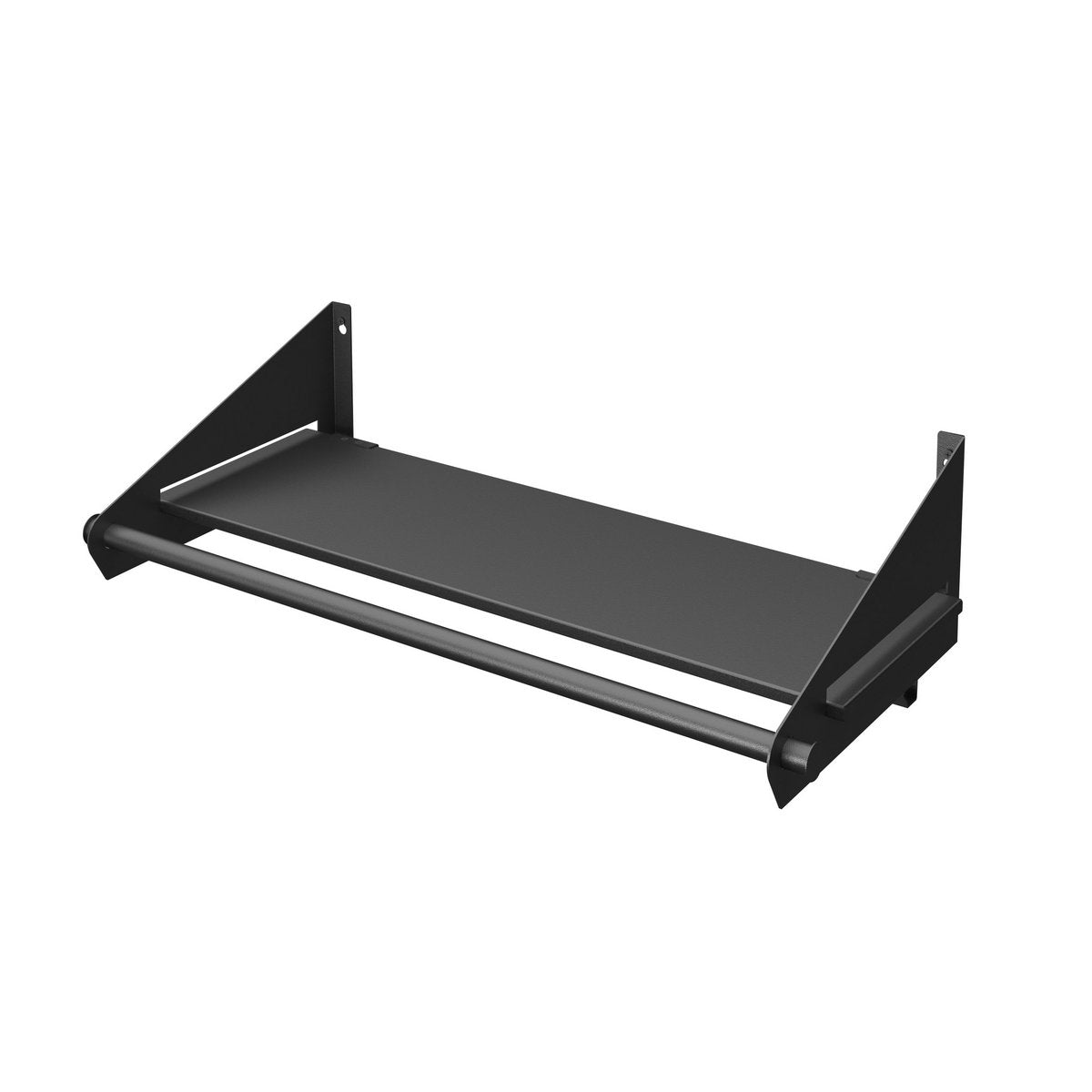 Wandkapstok Switch - 9 haken - Zwart