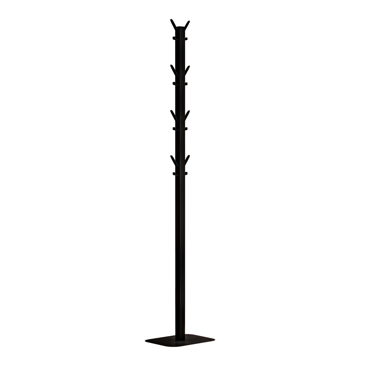 Staande kapstok Atomy - 16 haken - Zwart
